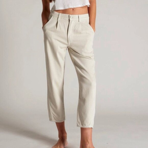 AMO Pleated Slouch Trouser Sz 24 - Picture 2 of 7